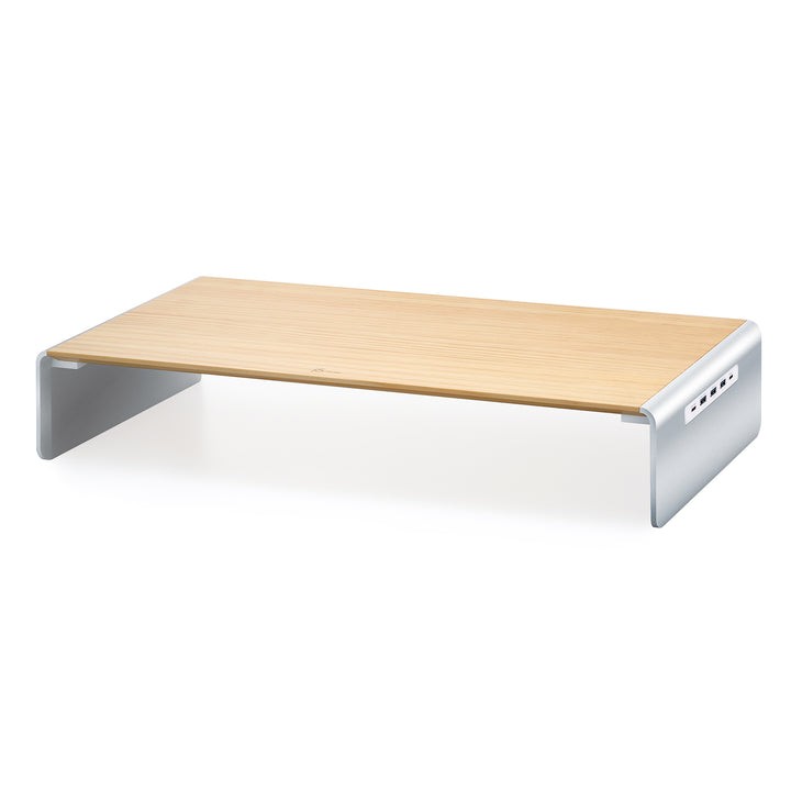 j5create Wood Monitor Support avec Docking Station