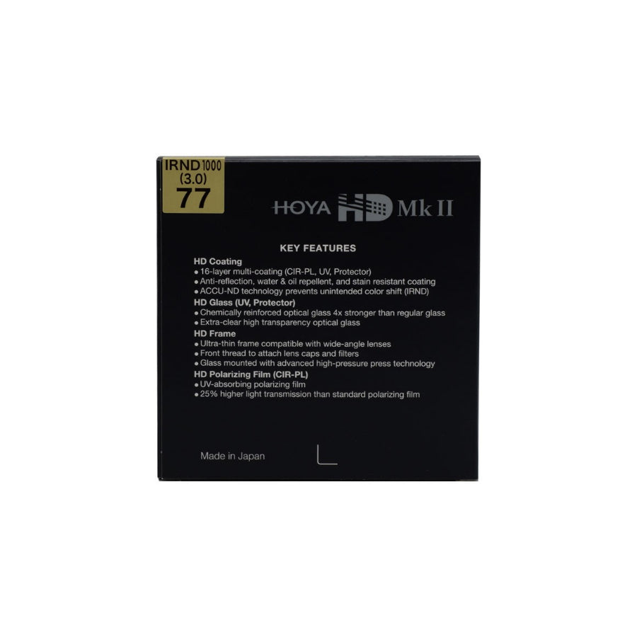 Hoya 62 MM HD MkII IRND1000 (3.0)