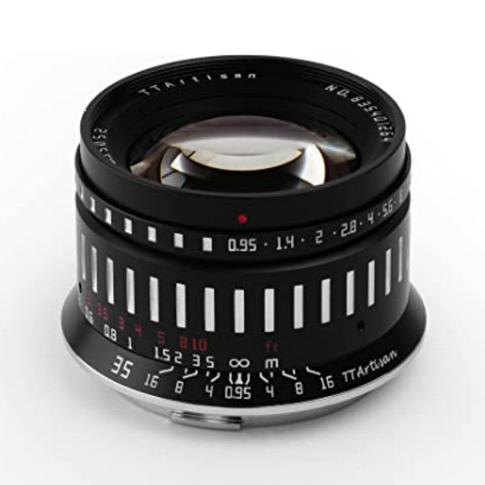 TTArtisan C 35mm f/0.95 Sony E Black + Silver