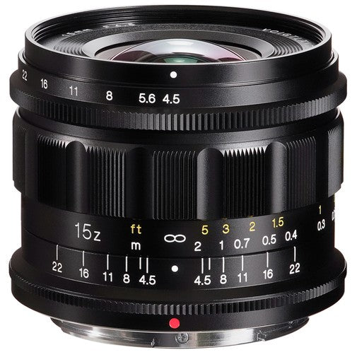 Voigtländer Super Wide Heliar 4,5/15mm Asphérique, monture Z, noir