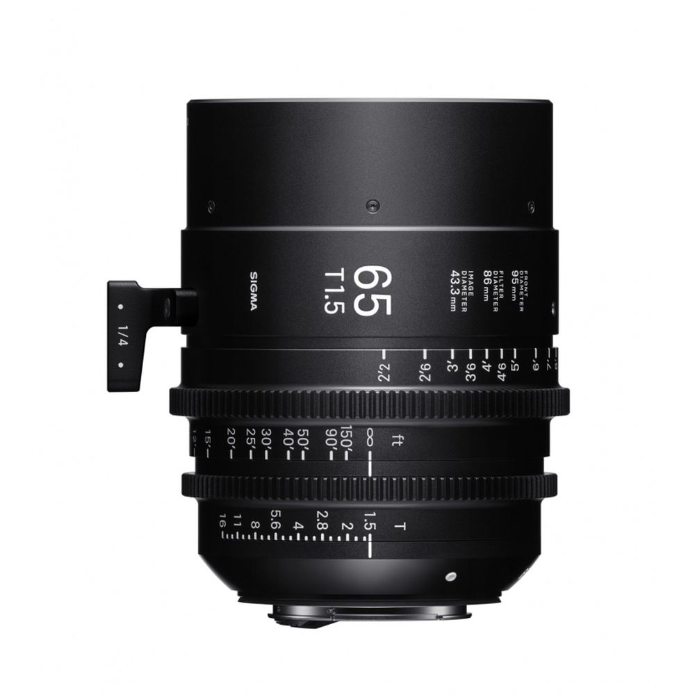 Sigma 65mm T1.5 FF FL F/VE (métrique) Sony FE métrique, entièrement lumineux