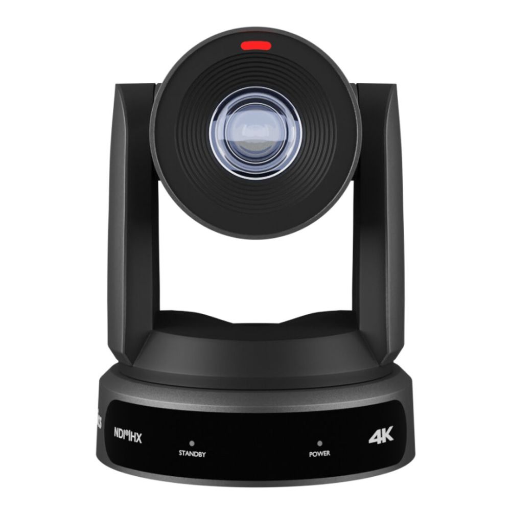 PTZOptics Move 4K, une caméra PTZ de 3ème génération, zoom optique 30x gris