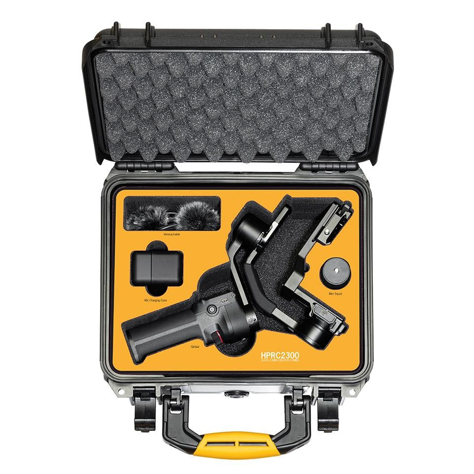 HPRC 2300 valise pour DJI RS 3 Mini (+ Creator Combo)