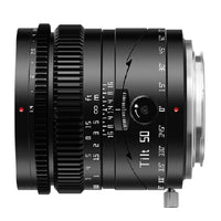 TTArtisan Tilt 50mm f/1.4 Canon RF noir