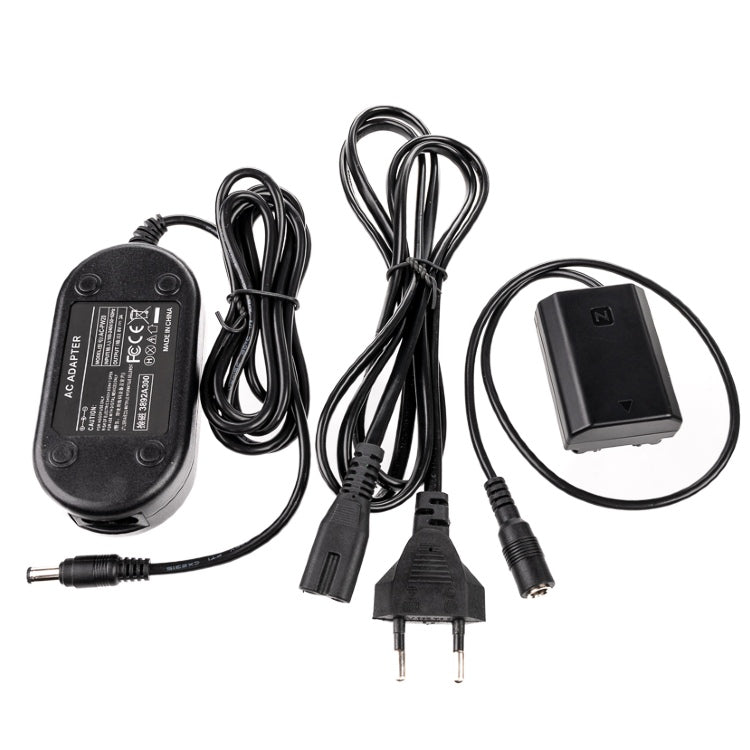Caruba Sony NP-FZ100 Full Decoding Dummy Batterie + AC-PW20 Adaptateur Secteur (VS standard)