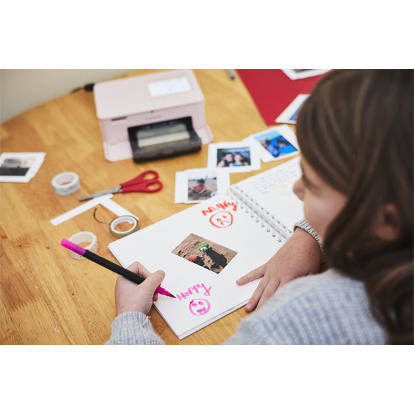 Canon SELPHY CP1500 Rose + RP-108 Papier 10X15, 108 impressions