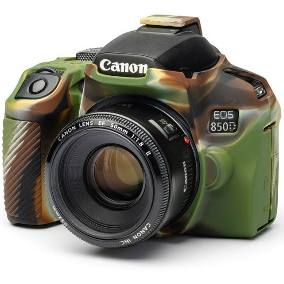 easyCover Boîtier Cover pour Canon 850D Camouflage