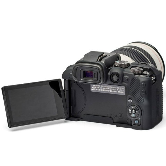 easyCover Boîtier Cover pour Canon R10 Noir