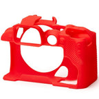 easyCover Boîtier Cover pour Canon R10 Rouge