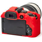 easyCover Boîtier Cover pour Canon R10 Rouge
