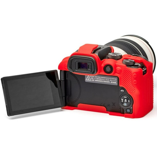 easyCover Boîtier Cover pour Canon R10 Rouge