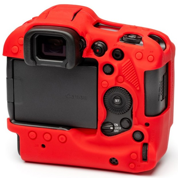 easyCover Boîtier Cover pour Canon R3 Rouge