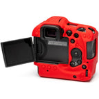 easyCover Boîtier Cover pour Canon R3 Rouge