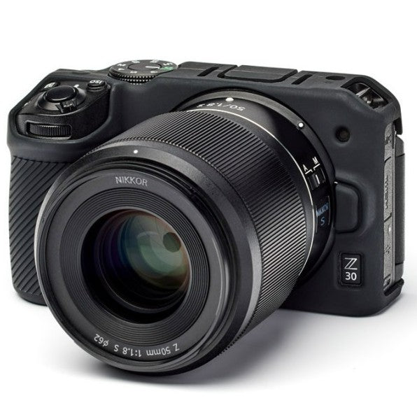 easyCover Boîtier Cover pour Nikon Z30 Noir