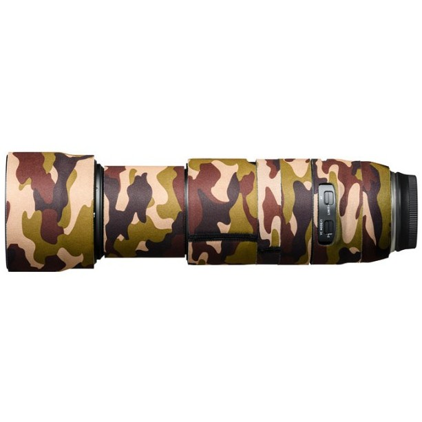 EasyCover Objectif Oak pour Tamron 100-400mm f/4.5-6.3 Di VC USD Marron Camouflage