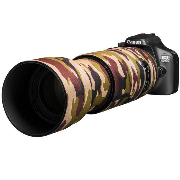 EasyCover Objectif Oak pour Tamron 100-400mm f/4.5-6.3 Di VC USD Marron Camouflage