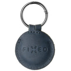 FIXED en Cuir Étui pour AirTag Bleu