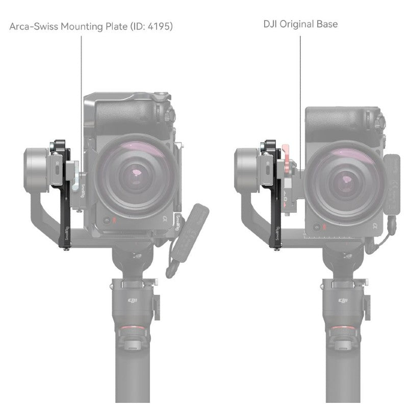 SmallRig Bras Vertical Rallongé pour DJI RS 3 Mini 4196
