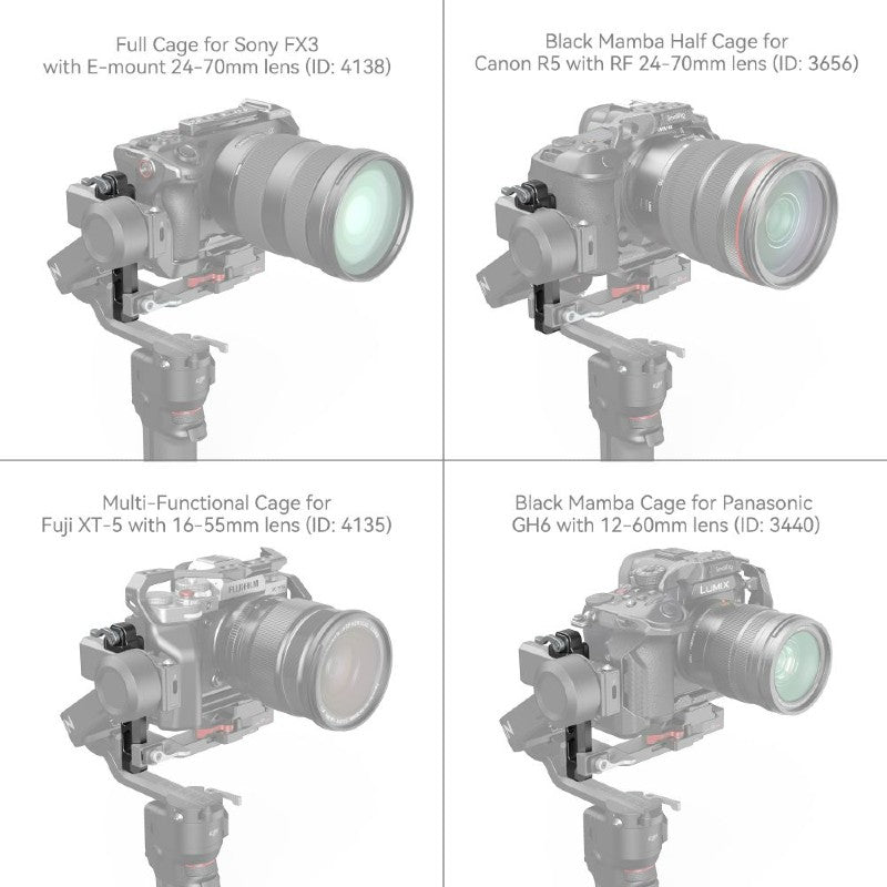 SmallRig Bras Vertical Rallongé pour DJI RS 3 Mini 4196