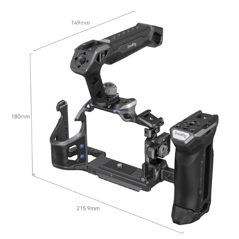 SmallRig "Rhinoceros" Advanced Cage Kit for Sony Alpha 7R V / Alpha 7 IV / Alpha 7S III 3710