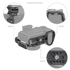 SmallRig "Rhinoceros" Advanced Cage Kit for Sony Alpha 7R V / Alpha 7 IV / Alpha 7S III 3710