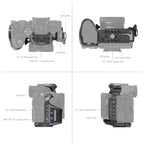 SmallRig "Rhinoceros" Advanced Cage Kit for Sony Alpha 7R V / Alpha 7 IV / Alpha 7S III 3710