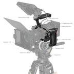 SmallRig "Rhinoceros" Advanced Cage Kit for Sony Alpha 7R V / Alpha 7 IV / Alpha 7S III 3710