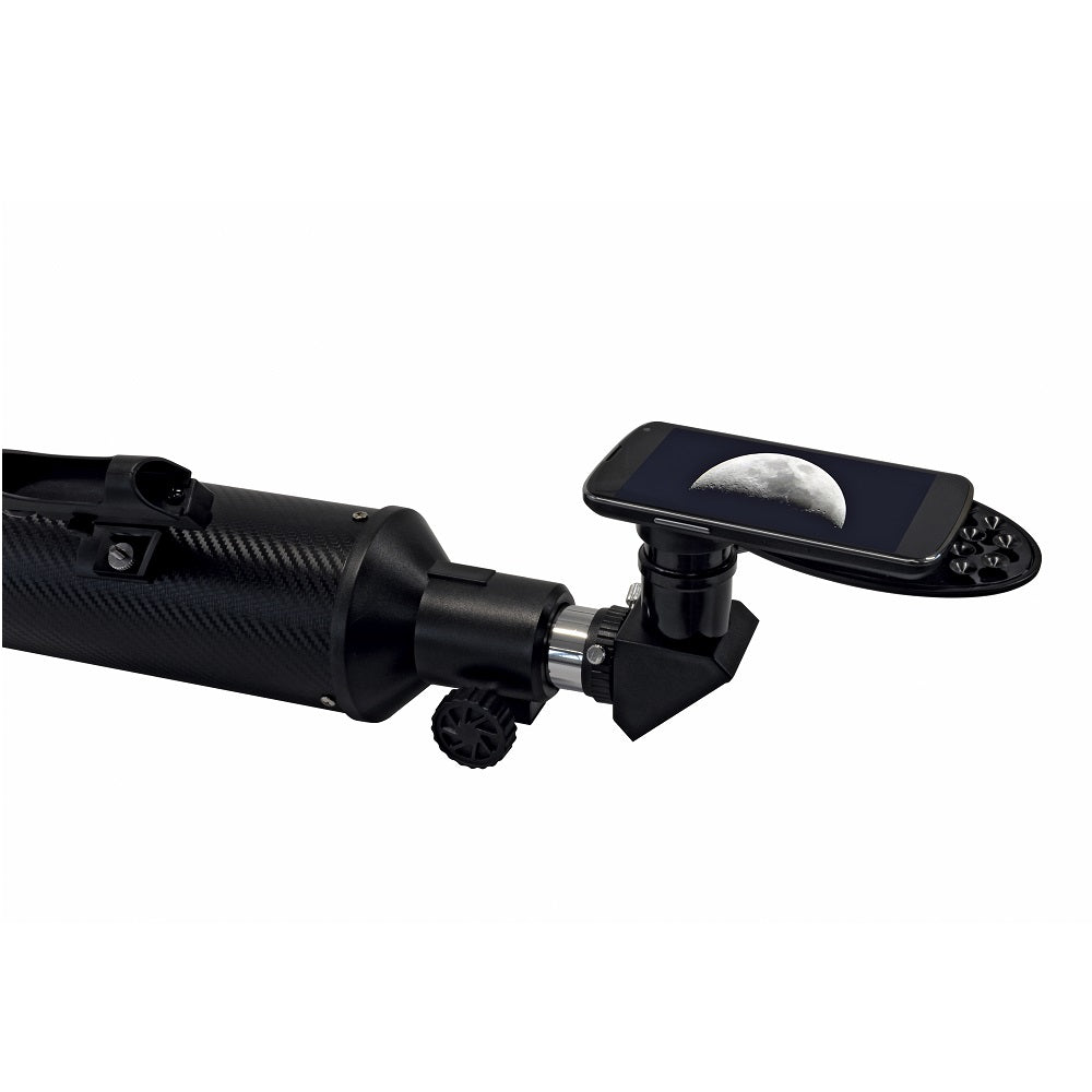 BRESSER Arcturus 60/700 AZ carbon design -Lens télescope avec smart-telefoon appareil photo adaptateur