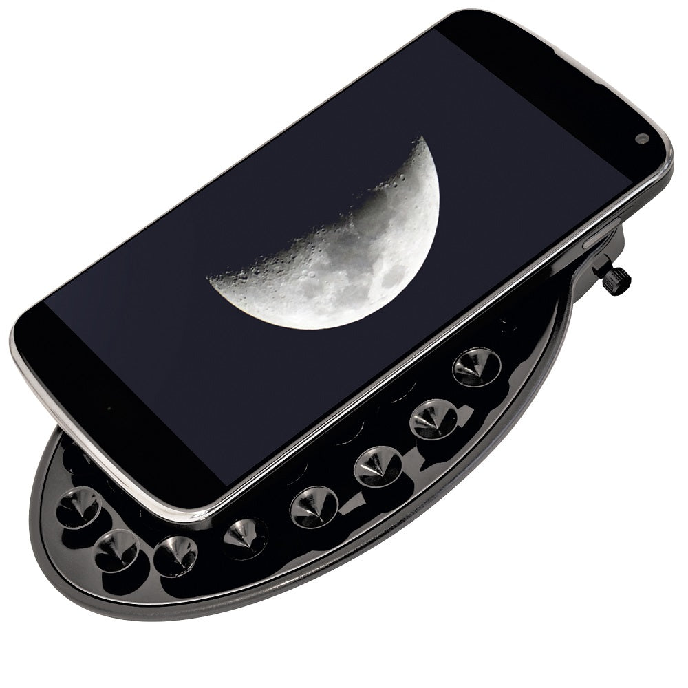 BRESSER Arcturus 60/700 AZ carbon design -Lens télescope avec smart-telefoon appareil photo adaptateur