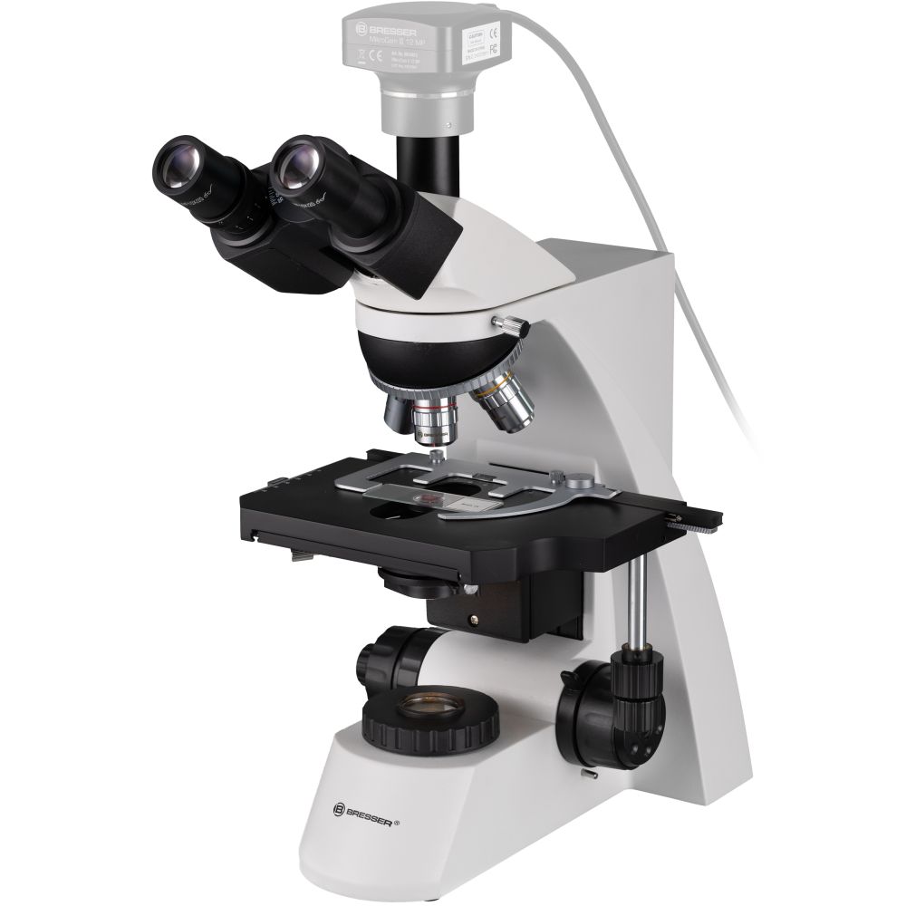 Microscope à lumière transmise BRESSER Science TRM 301 40x - 1000x