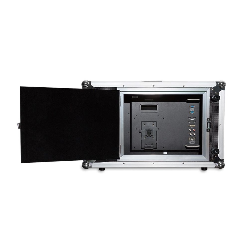 Feelworld Seetec 23.8" P238-9HSD-CO moniteur de diffusion avec flight case