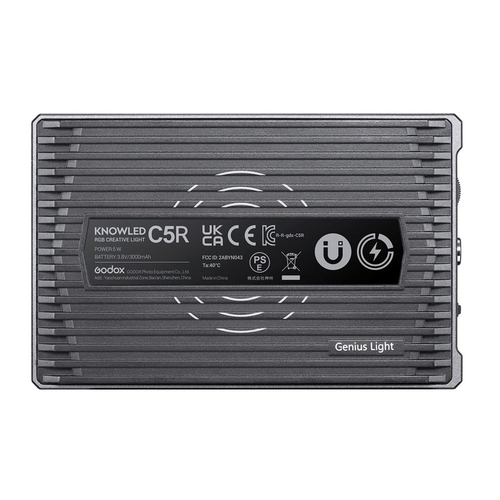 Lumière LED RVB mobile Godox C5R