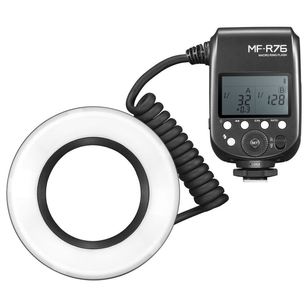 Flash annulaire macro Godox MF R76C TTL Canon