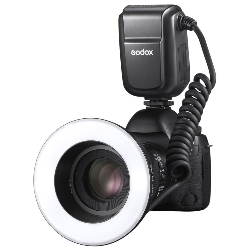Flash annulaire macro Godox MF R76C TTL Canon