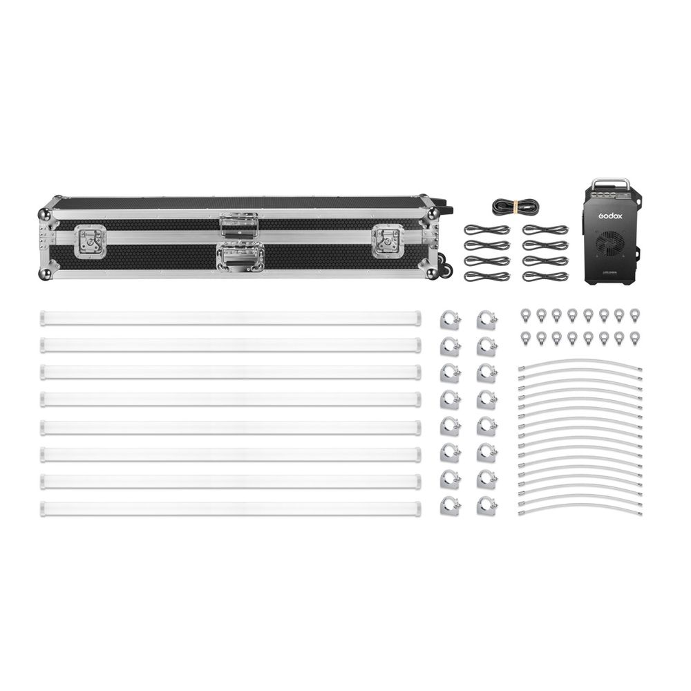 Godox TP4R K8 8 Light Kit Knowled Pixel Tube Light
