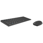 Rapoo 9600M Wireless multimode Blade Combo Set, QWERTY US - Dark Grey