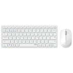 Rapoo 9600M Wireless multimode Blade Combo Set, QWERTY US - White