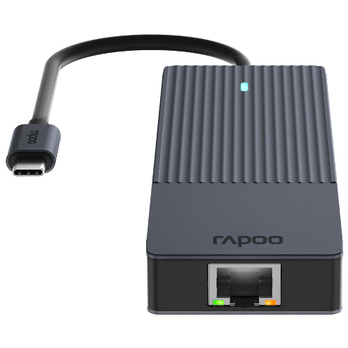 Rapoo Adaptateur multiport USB-C, 6-en-1