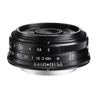 Voigtlander Ultron 2.0/27mm, Black X Mount Lens