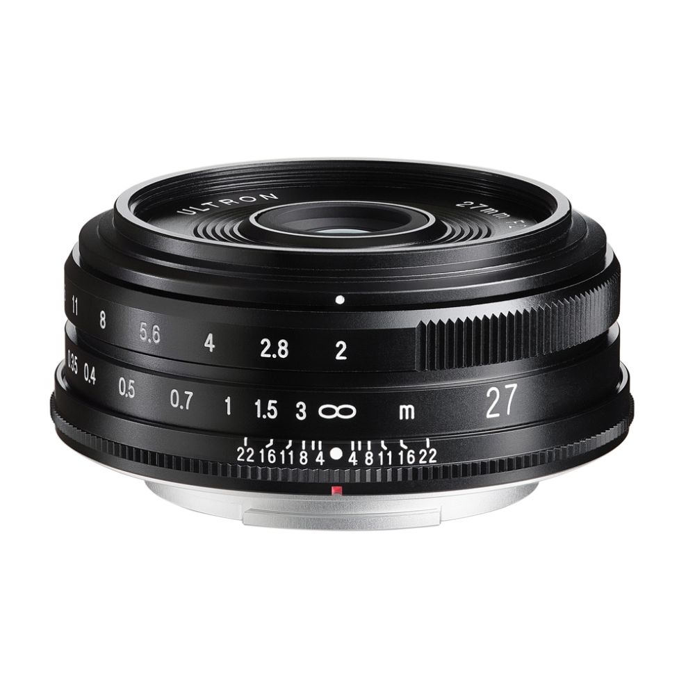 Voigtlander Ultron 2.0/27mm, Black X Mount Lens