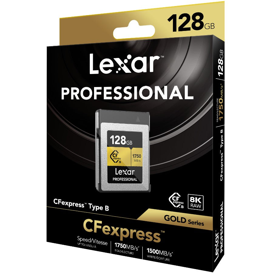 Lexar CFexpress PRO Type B Or Series 128GB - R1750/W1500MB/s
