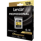 Lexar CFexpress PRO Type B Or Series 128GB - R1750/W1500MB/s