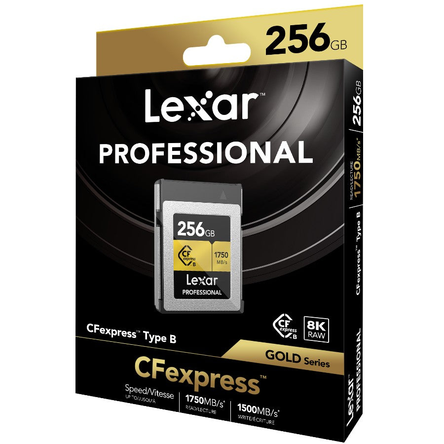 Lexar CFexpress PRO Type B Or Series 256GB - R1750/W1500MB/s