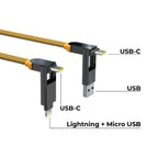 Rolling Square inCharge XL 30cm jaune