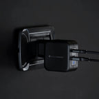 Rolling Square GaN Chargeur EU 65W Noir