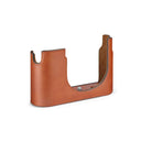 Leica 19652 Halfcase Q3, cuir, cognac