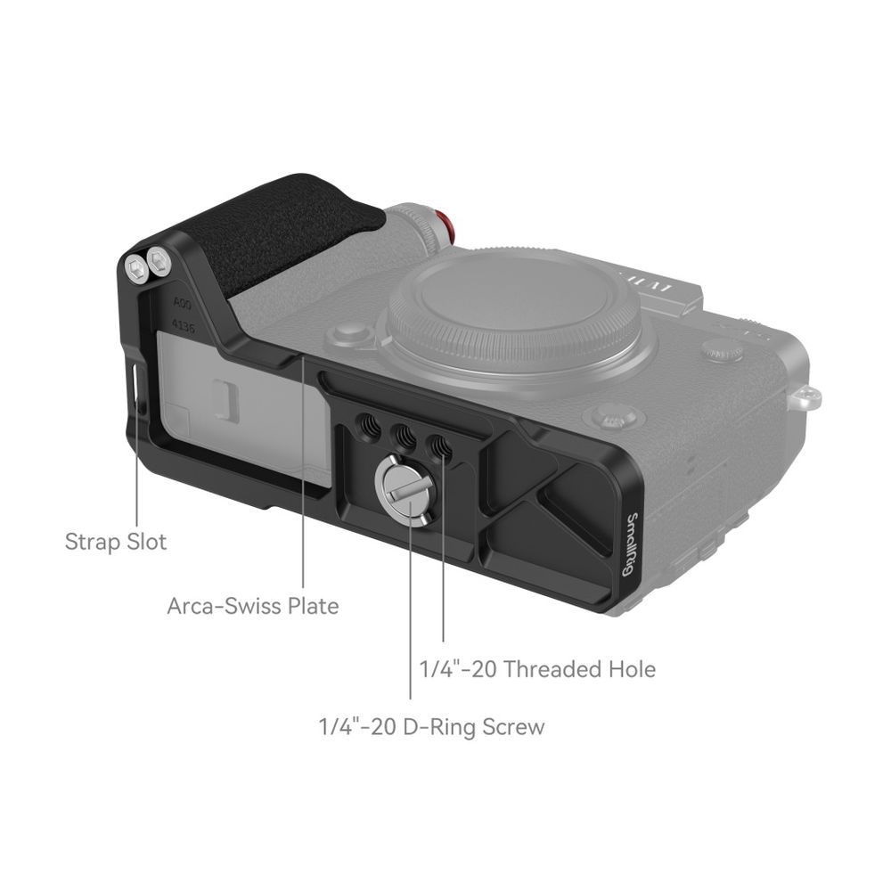 Poignée en L SmallRig pour FUJIFILM X-T5 (Noir) 4260
