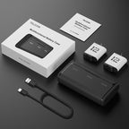 Boîte de charge Telesin comprenant 2 piles Stamina