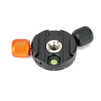 3 Legged Thing Panoramic clamp universal adapter with QR plate black/copper