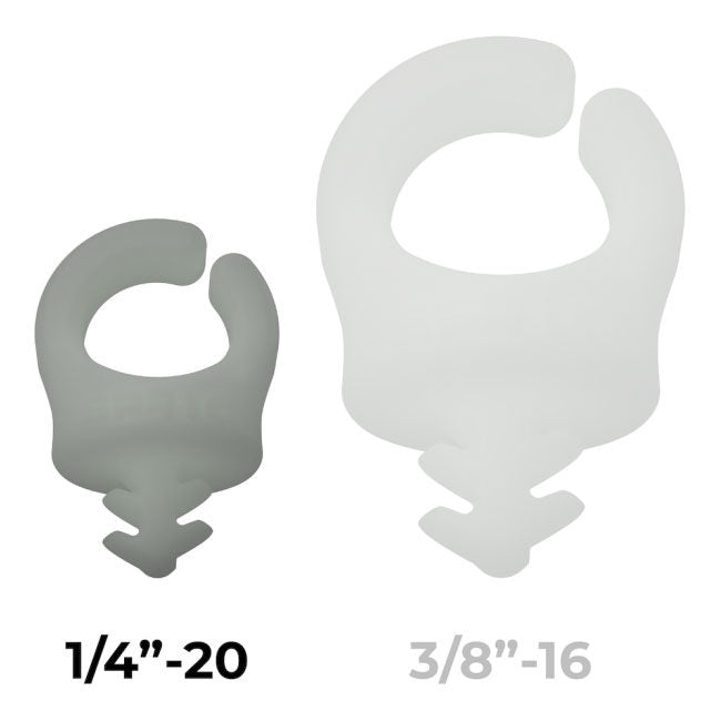 SPRIG Cable Opening 9mm 1/4”-20 - Glow-dans-the-Dark - 6-Pack